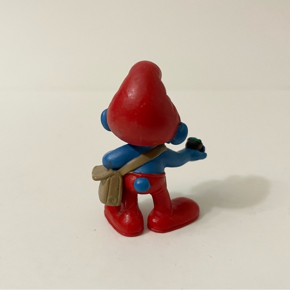 Lot of 2 Papa Smurf Toys Smurfs Figures - Picture 13 of 16
